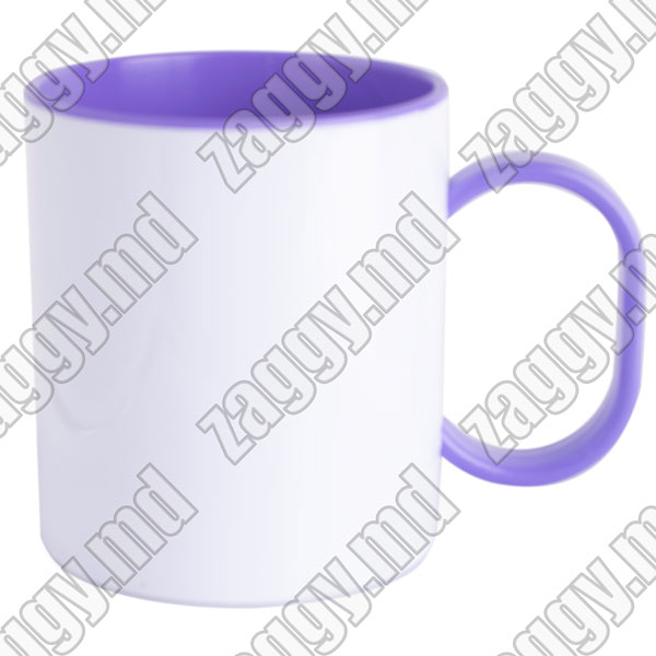 Чашка из полимера фиолетовая